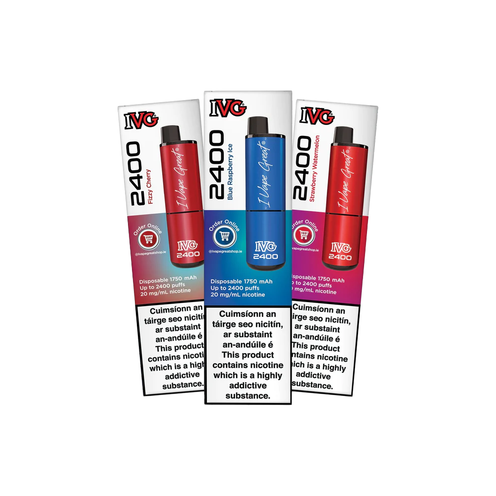 IVG 2400 Disposable Vape Kit Vintage Vape Rooms IVG 2400 Disposable Vape Kit Vintage Vape Rooms