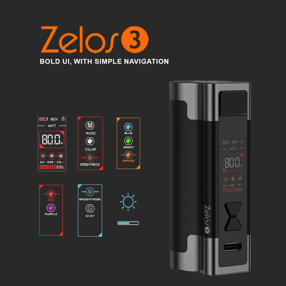 Aspire Zelos 3 Mod