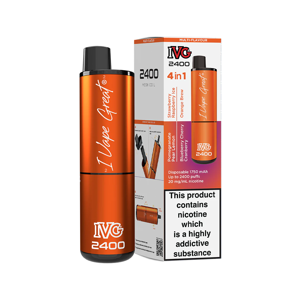 IVG 2400 Disposable Vape Kit Juicy Edition