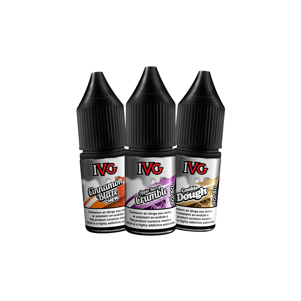 IVG 50/50 E-Liquid Dessert Range