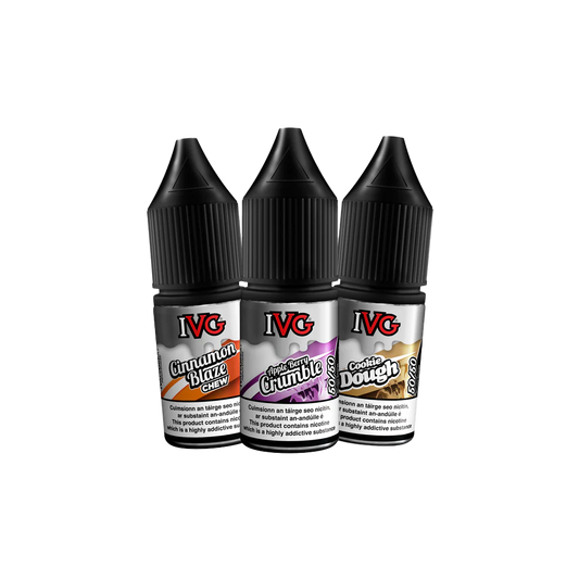 IVG 50/50 E-Liquid Dessert Range