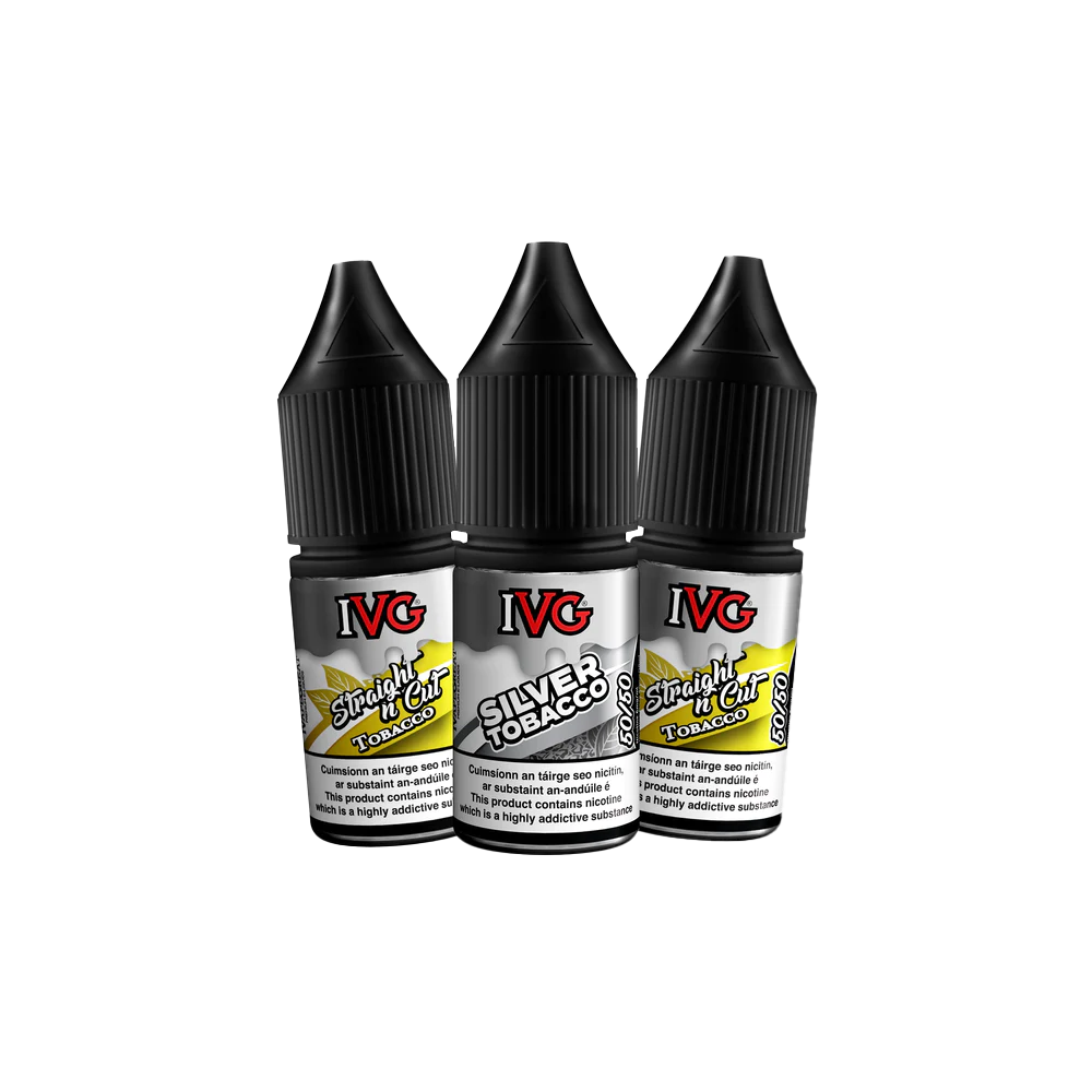 IVG 50/50 E-Liquid Tobacco Range