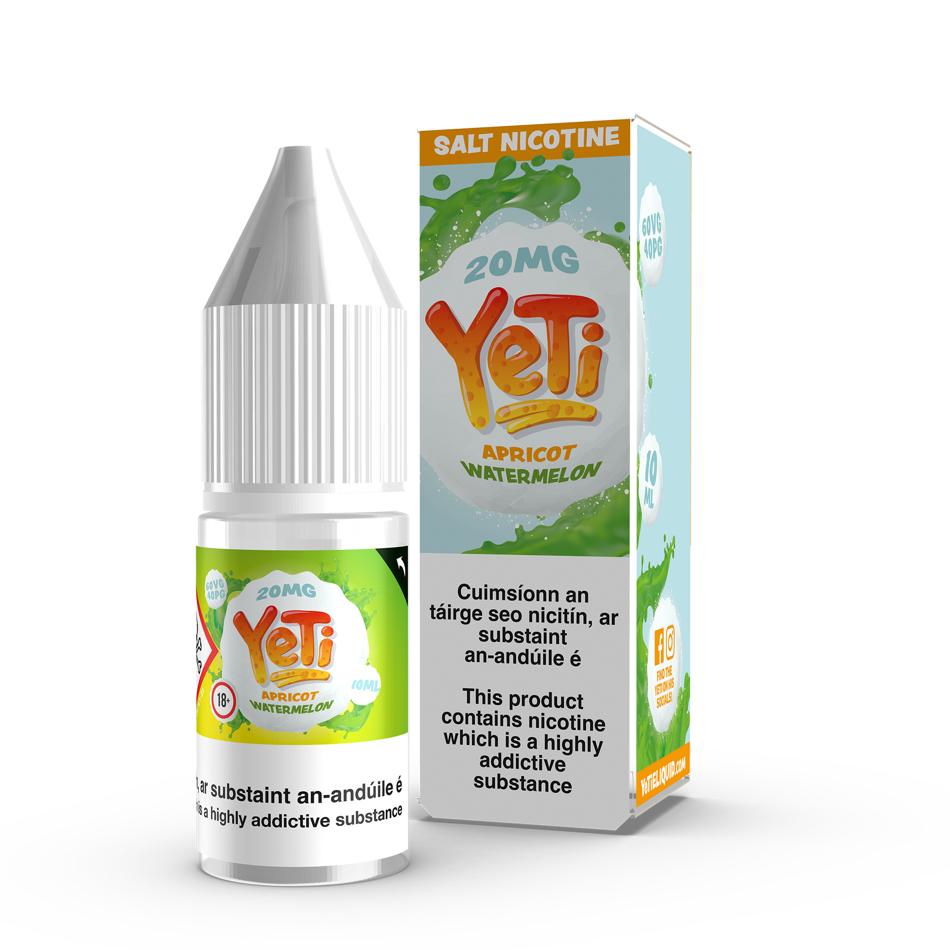 Yeti Salts Apricot Watermelon