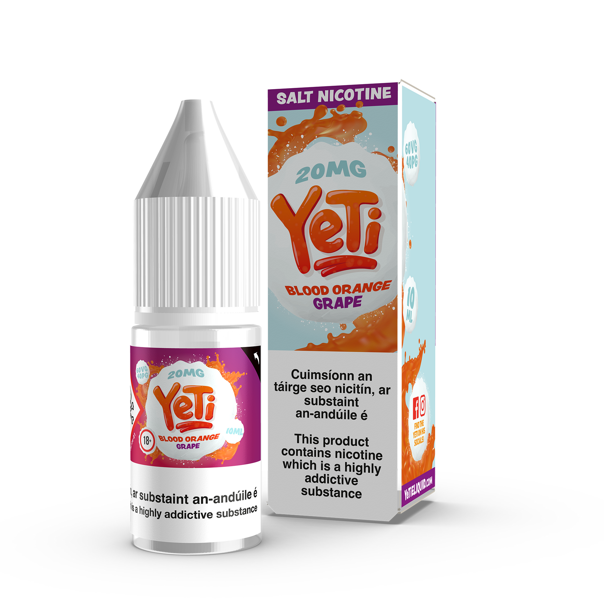 Yeti Salts Blood Orange Grape